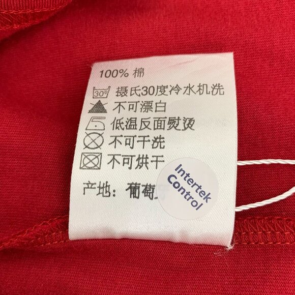 Givenchy Red Wood Print Cotton Round-Neck Long-Sleeved Knitted Sweater XL New W/ - Picture 3 of 8